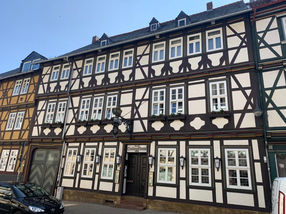 Hotel Goldene Krone Goslar Dış mekan fotoğraf